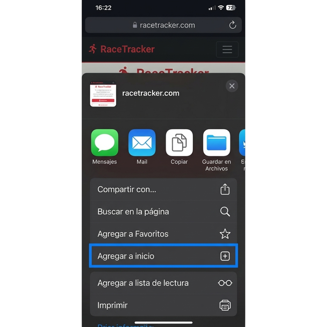 Instalación en iOS